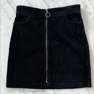 & Other Stories Ribbed Corduroy Mini Pencil Skirt